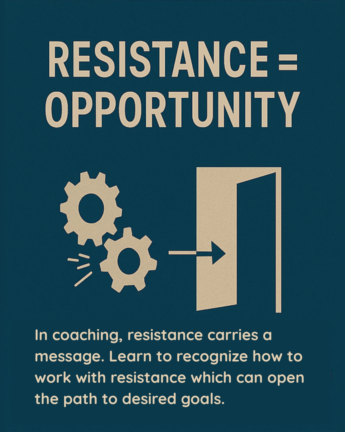 Embracing Resistance: A Gestalt Coaching Perspective